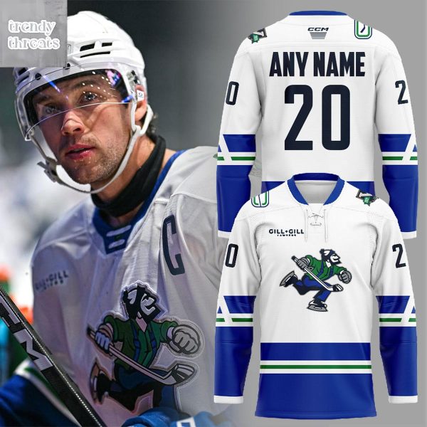 Abbotsford Canucks Newest 5th Anniversary Uniform Jersey