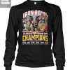 Alabama Crimson Tide Iron Bowl 6 In A Row Champions T Shirt