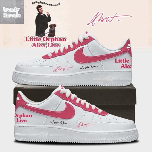 Alex Warren Little Orphan Alex Live Tour 2026 Air Force 1 Shoes
