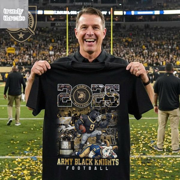 Army Black Knights Football Defeat Navy Midshipmen 2025 T-Shirt