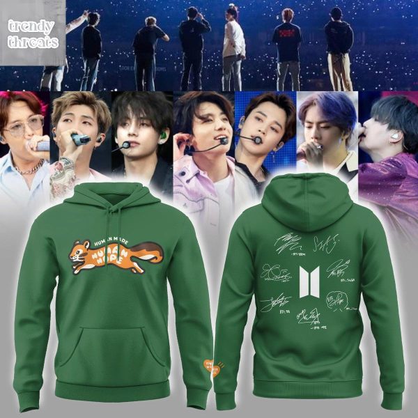 BTS Heavyweight Human Hoodie T-Shirt
