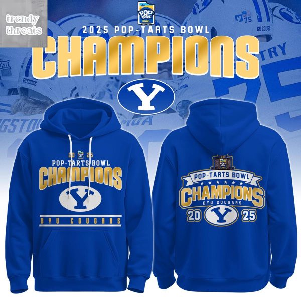 BYU Cougars Pop-Tarts Bowl Champions 2025 Hoodie T-Shirt