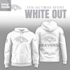 Baltimore Ravens White Out 2026 Hoodie T Shirt