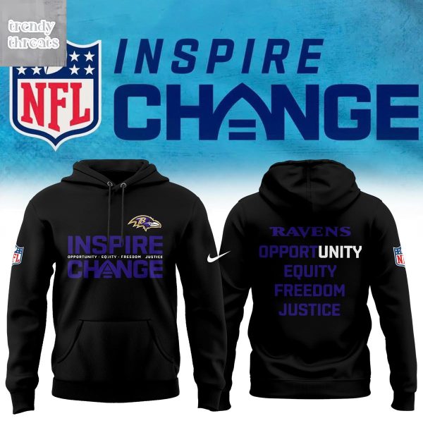 Baltimore Ravens x Inspire Change Initiative 2025 Hoodie Shirt