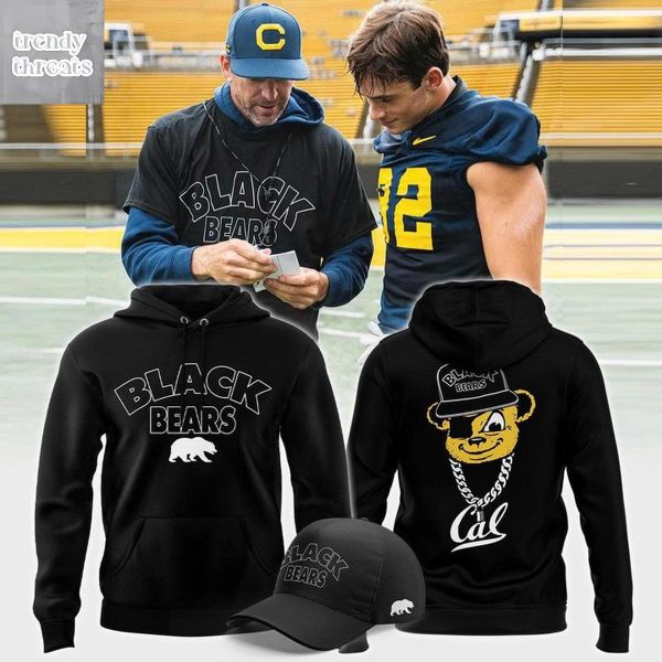 California Golden Bears Black Bears Hoodie Shirt