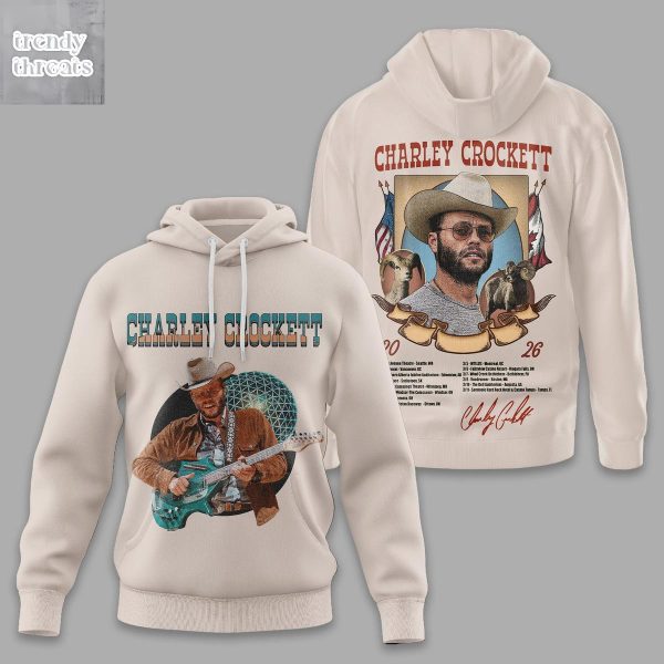 Charley Crockett 2026 New Tour Hoodie Shirt