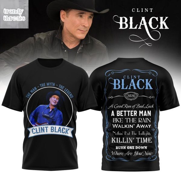 Clint Black The Man The Myth The Legend T-Shirt