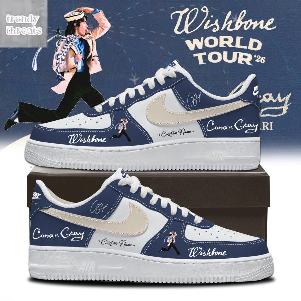 Conan Gray’s Wishbone World Tour 2026 Air Force 1 Shoes