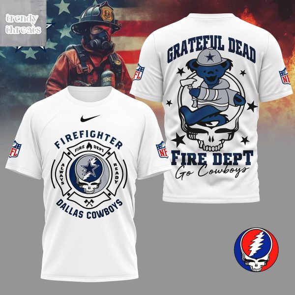 Dallas Cowboys x Grateful Dead Firefighter Shirt