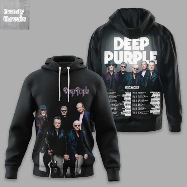 Deep Purple 2026 Tour Hoodie T-Shirt