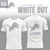 Detroit Lions White Out 2026 Hoodie T Shirt