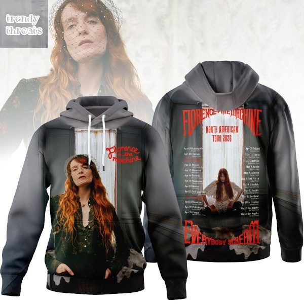Florence And The Machine North American Tour 2026 Hoodie T-Shirt