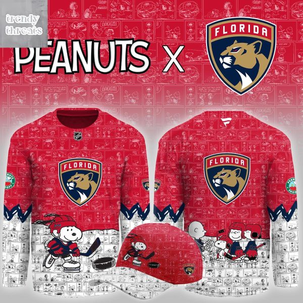 Florida Panthers Peanuts Night Jersey