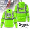 Grateful Dead Hi Vis Safety Hoodie T Shirt