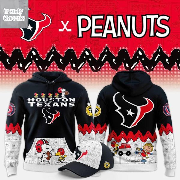 Houston Texans Peanuts Nights Hoodie Shirt