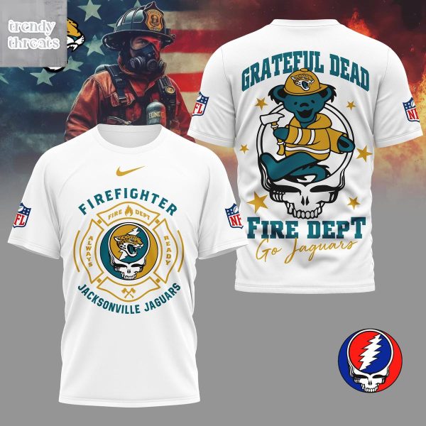 Jacksonville Jaguars x Grateful Dead Firefighter Shirt