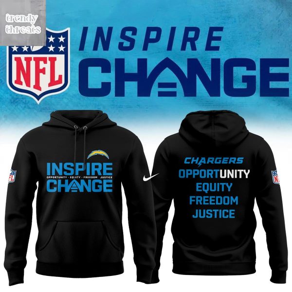 Los Angeles Chargers x Inspire Change Initiative 2025 Hoodie Shirt