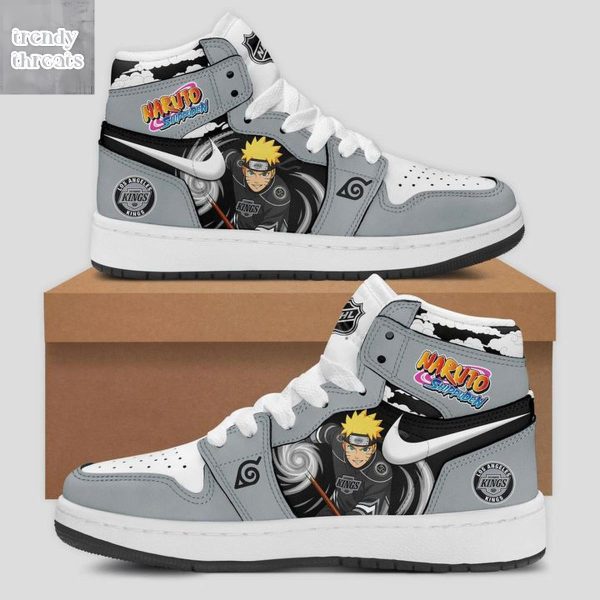 Los Angeles Kings Anime Night Naruto Shippuden Air Jordan 1 Shoes