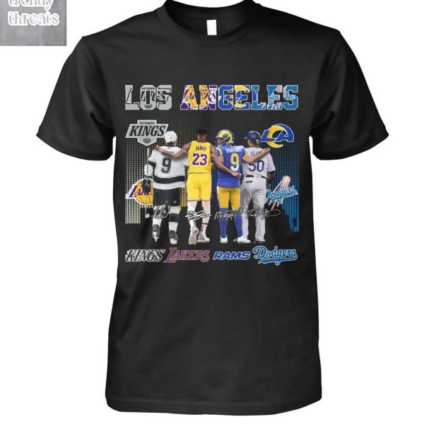 Los Angeles Kings Lakers Rams Dodgers T-Shirt