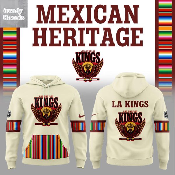 Los Angeles Kings Mexican Heritage 2025 Hoodie Shirt
