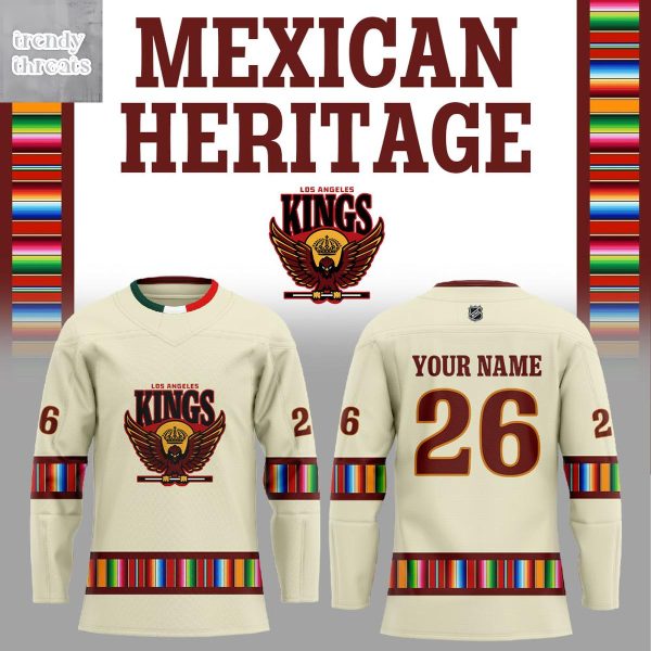 Los Angeles Kings Mexican Heritage 2025 Jersey