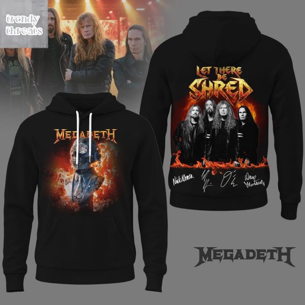 Megadeth Let There Be Shred Hoodie T-Shirt