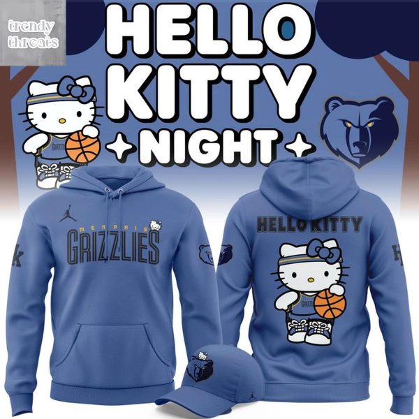 Memphis Grizzlies x Hello Kitty Hoodie T-Shirt