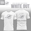 Miami Dolphins White Out 2026 Hoodie T Shirt