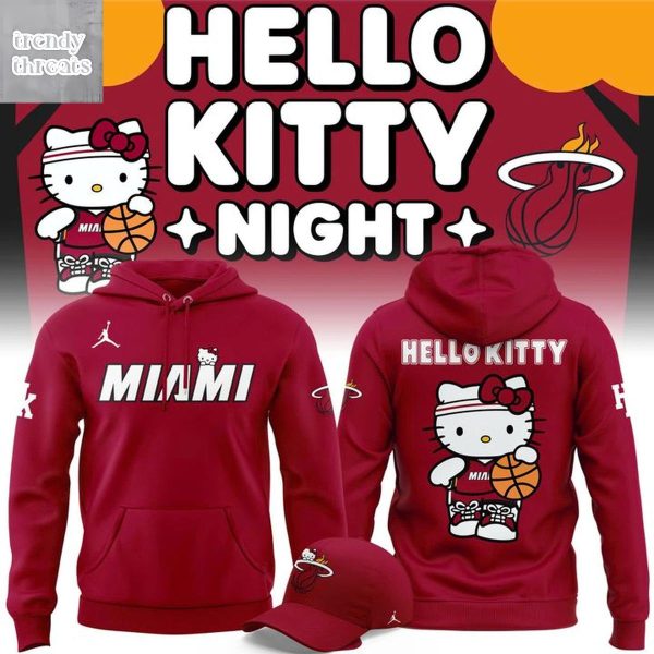 Miami Heat x Hello Kitty Hoodie T-Shirt