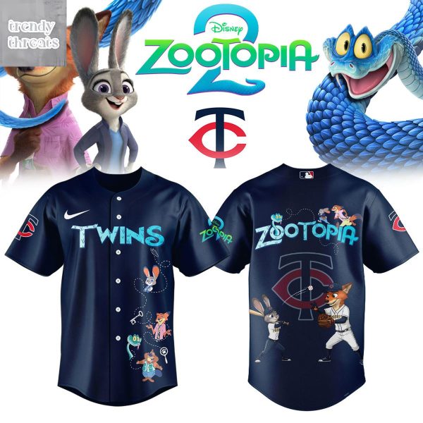 Minnesota Twins x Zootopia 2 Jersey