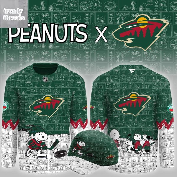 Minnesota Wild Peanuts Night Jersey