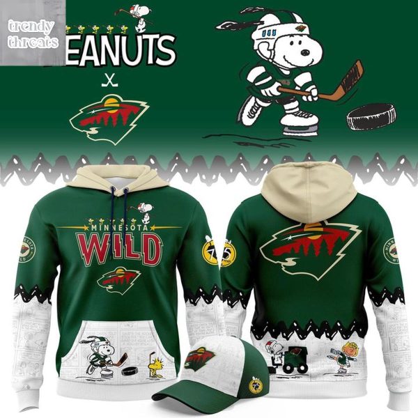 Minnesota Wild Peanuts Nights Hoodie Shirt