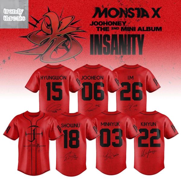 Monsta x Joohoney The 2nd Mini Album Jersey