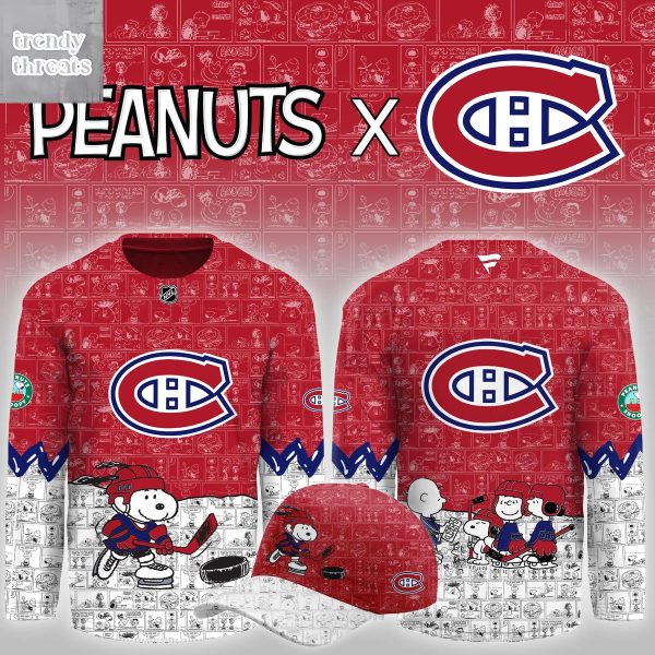 Montreal Canadiens Peanuts Night Jersey