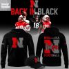 Nebraska Football Black In Black Hoodie Shirt