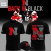 Nebraska Football Black In Black Hoodie Shirt