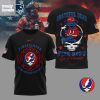 New England Patriots x Grateful Dead Firefighter Shirt