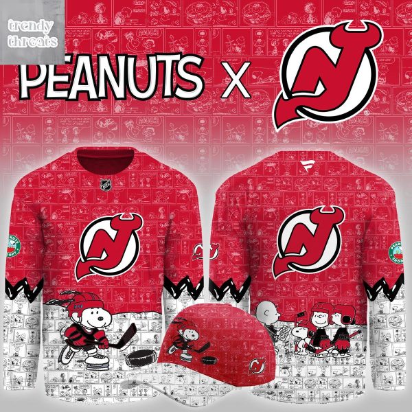 New Jersey Devils Peanuts Night Jersey