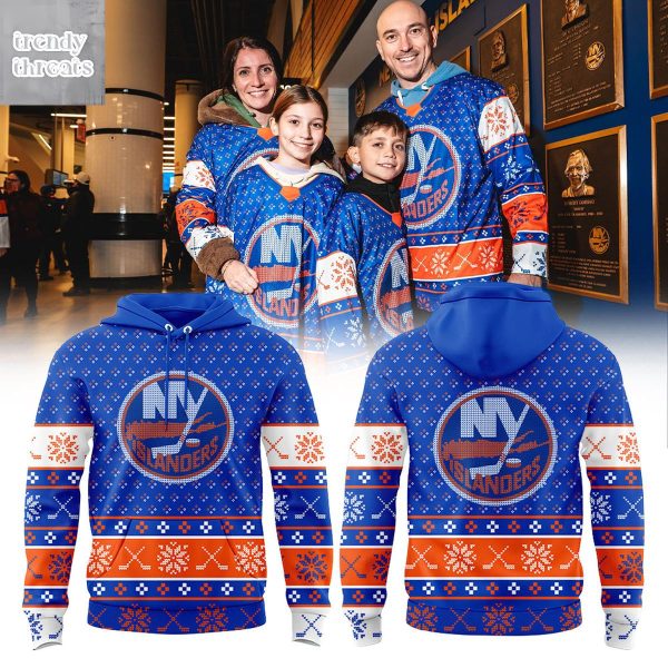 New York Islanders Christmas Outfit Hoodie