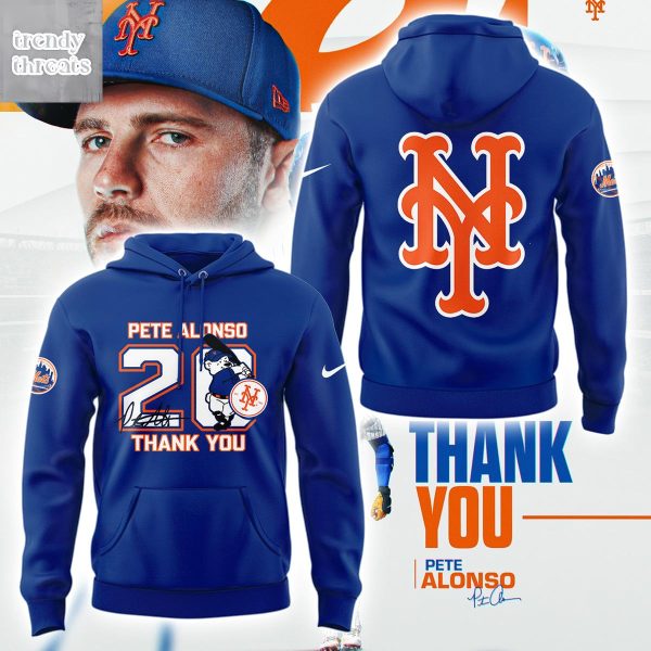New York Mets Thank You Pete Alonso Hoodie Shirt