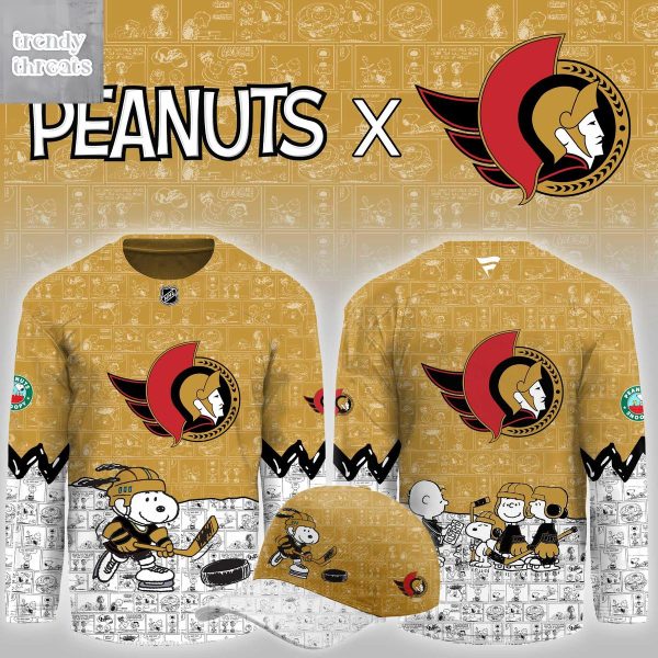 Ottawa Senators Peanuts Night Jersey