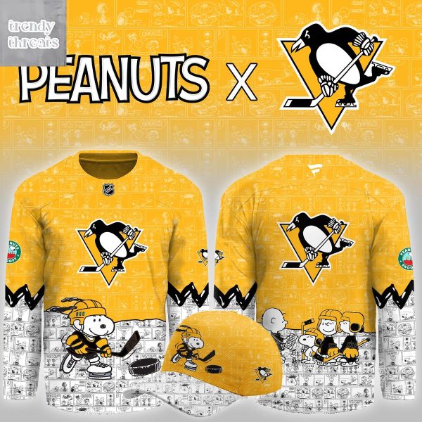 Pittsburgh Penguins Peanuts Night Jersey