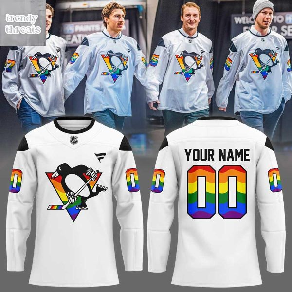 Pittsburgh Penguins Pride Hockey Jersey