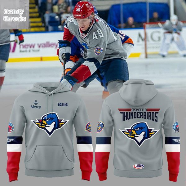 Springfield Thunderbirds Introducing Our New 3Rd Hoodie Shirt