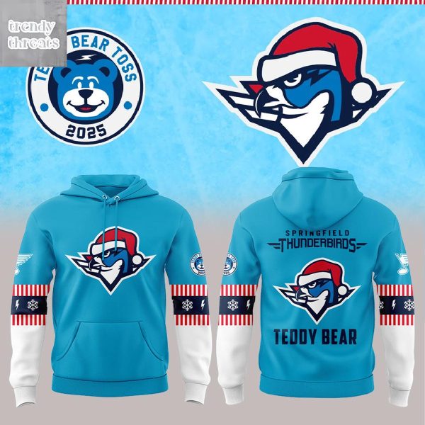 Springfield Thunderbirds Teddy Bear Toss 2025 Hoodie Shirt