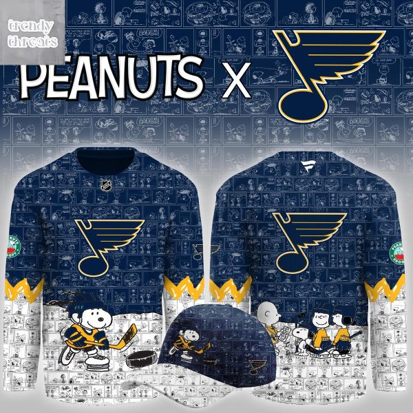 St. Louis Blues Peanuts Night Jersey