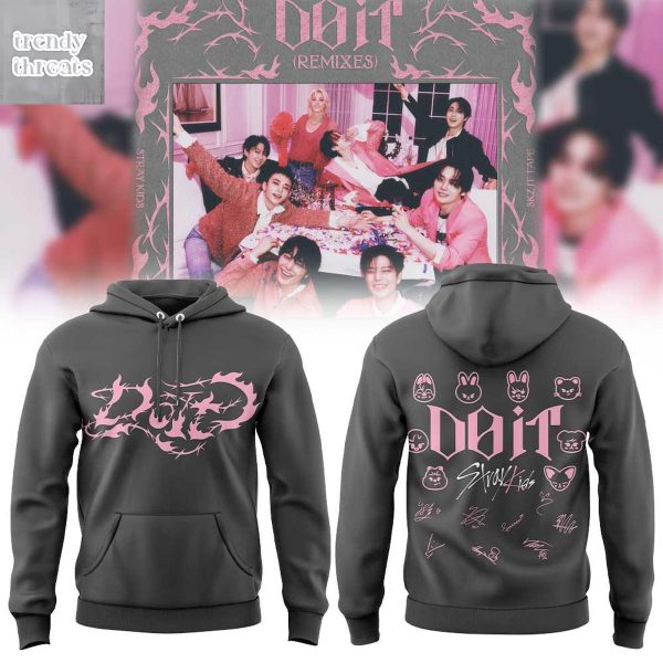 Stray Kids Do It Remixes Signature Hoodie Shirt