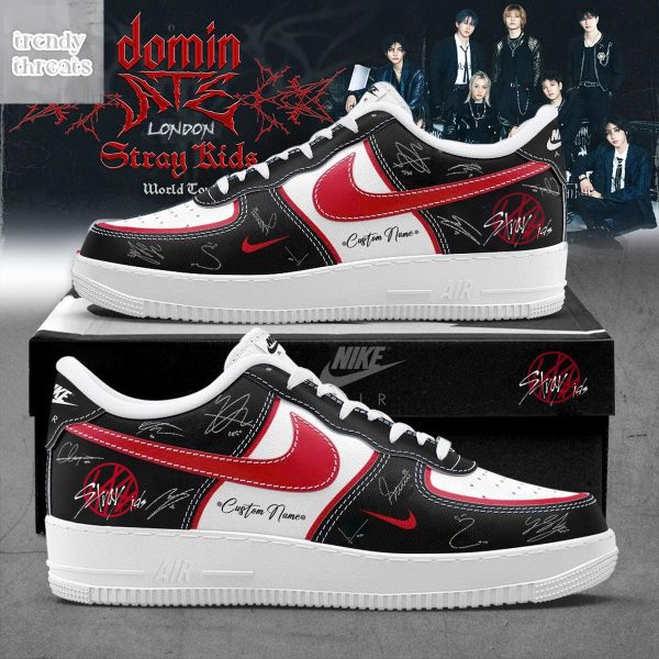 Stray Kids Dominate World Tour 2026 Air Force 1 Shoes