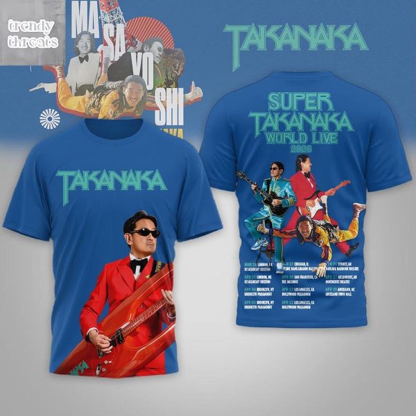 Takanaka Super World Live 2026 T-Shirt