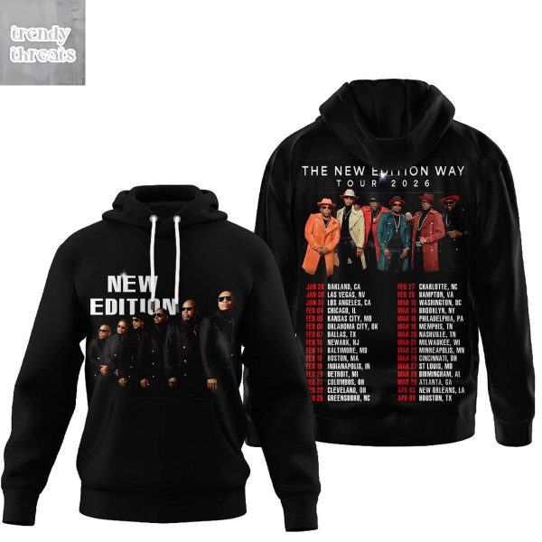 The New Edition Way Tour 2026 Hoodie T-Shirt